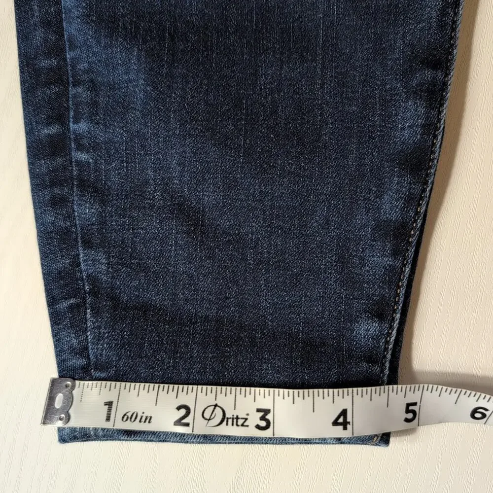 American Eagle Womens 6 Hi Rise Jegging Jeans Blue Dark Wash Stretch Next Level - Picture 11 of 16